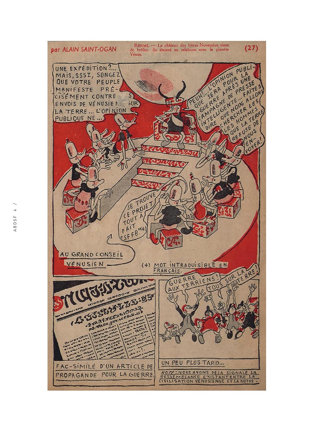 ANTHOLOGIE DE LA BD DE SCIENCE FICTION