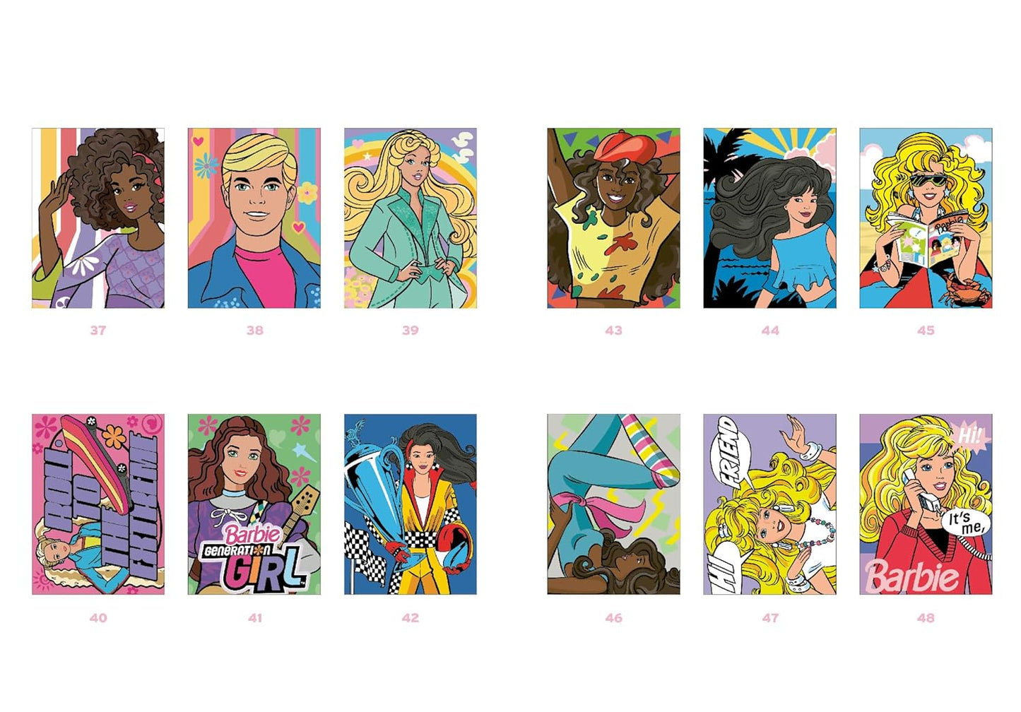 Coloriages mystères - Barbie