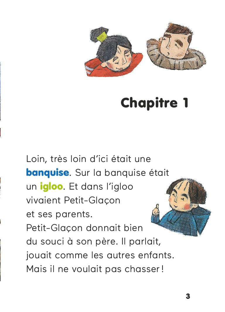 Petit Glaçon,  l'enfant esquimau
