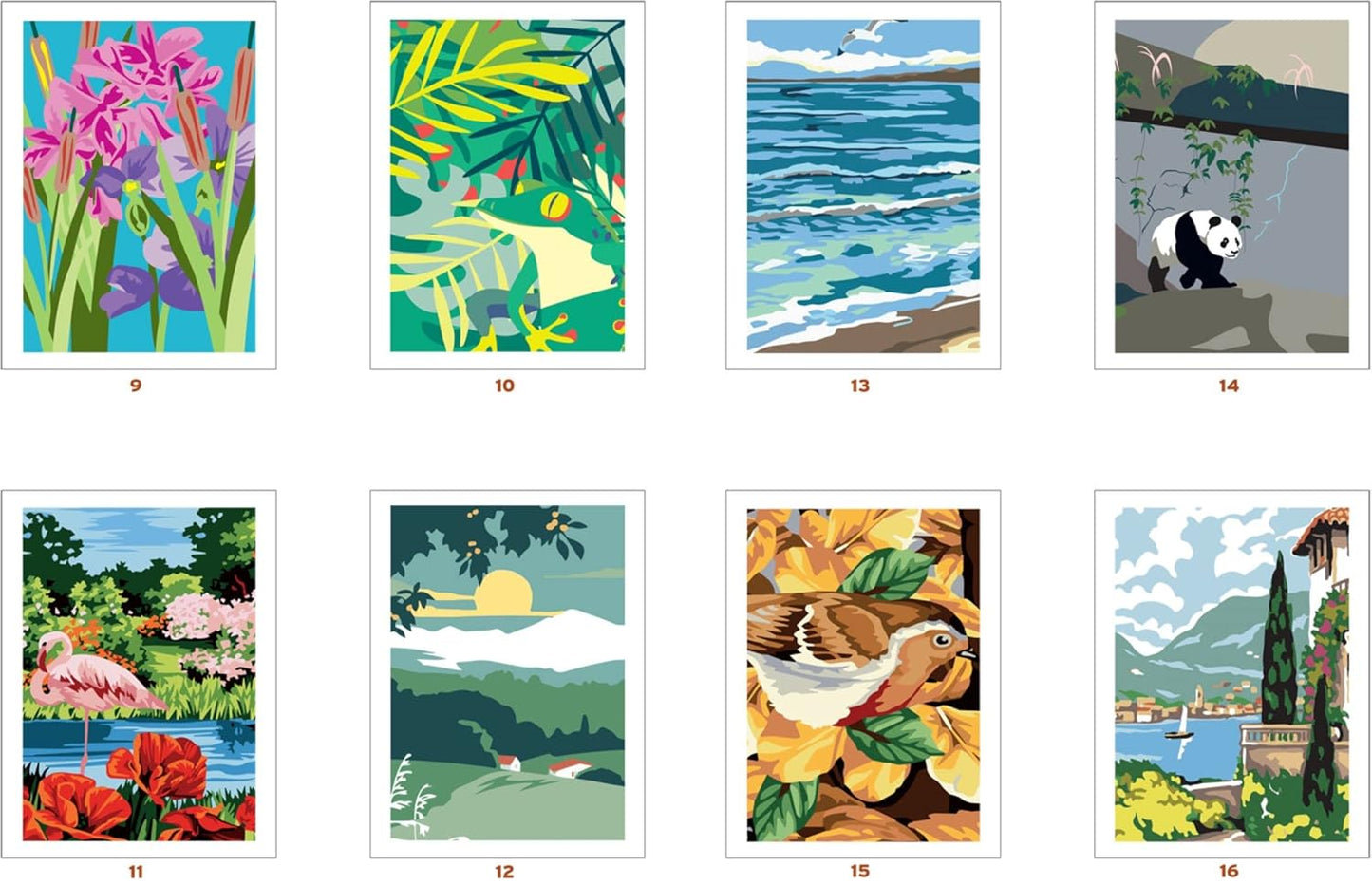 Coloriages mystères - Nature sauvage