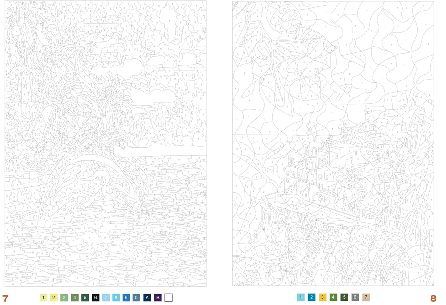 Coloriages mystères - Nature sauvage