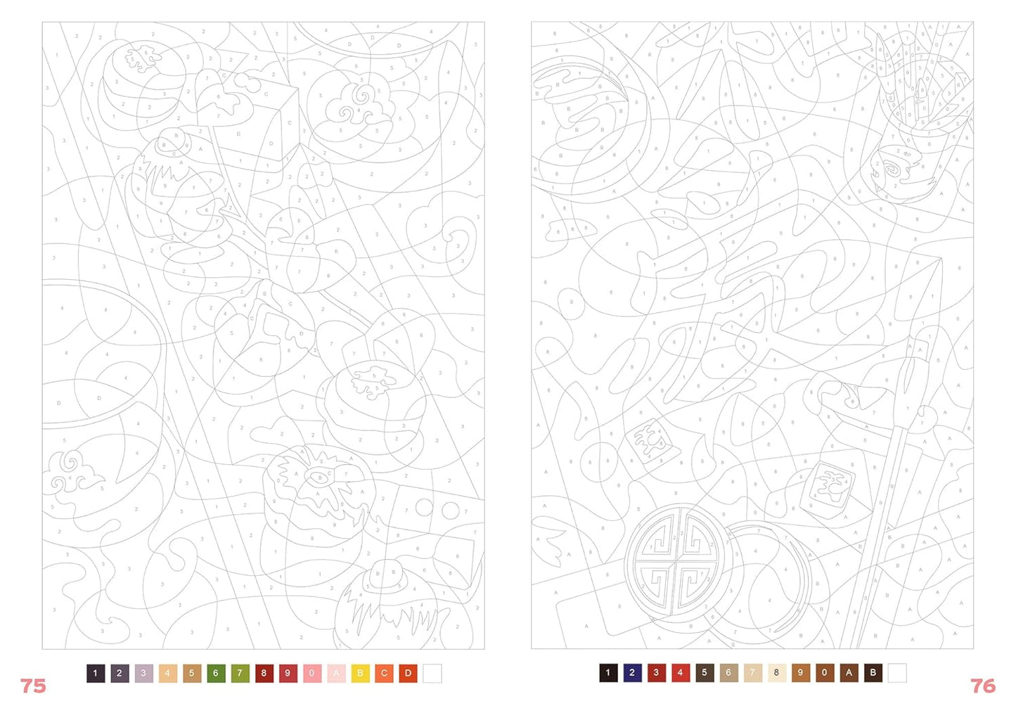 Coloriages mystères - Japon