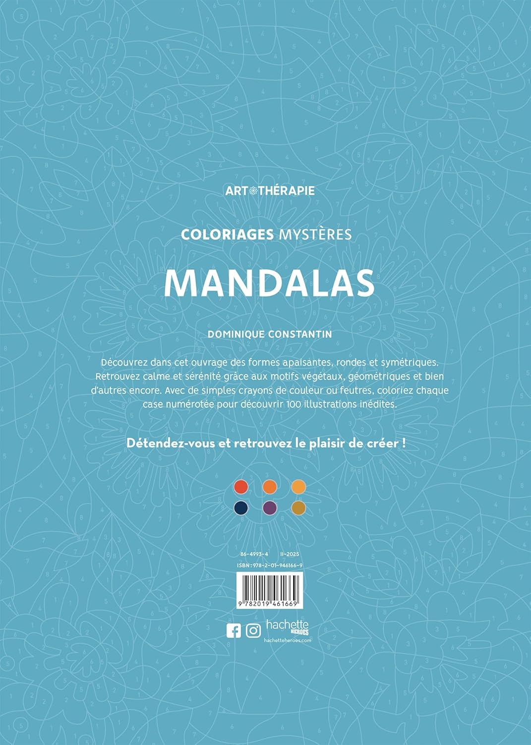 Coloriages mystères - Mandalas