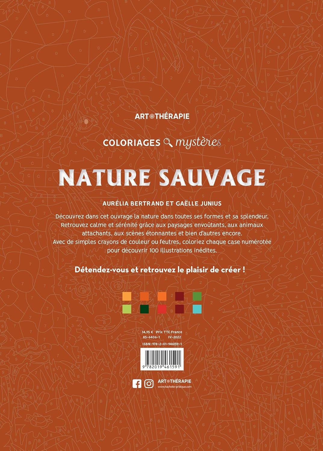 Coloriages mystères - Nature sauvage