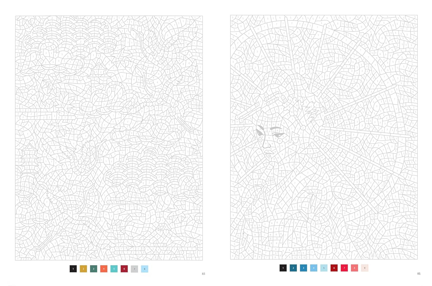 Merveilleux Japon - 40 coloriages mystère