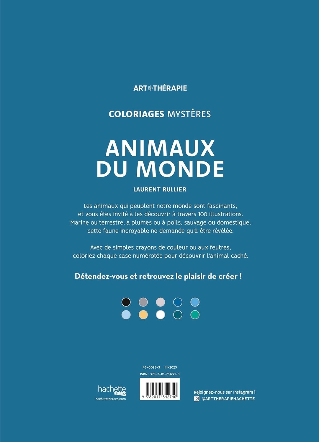 Coloriages mystères - Animaux du monde