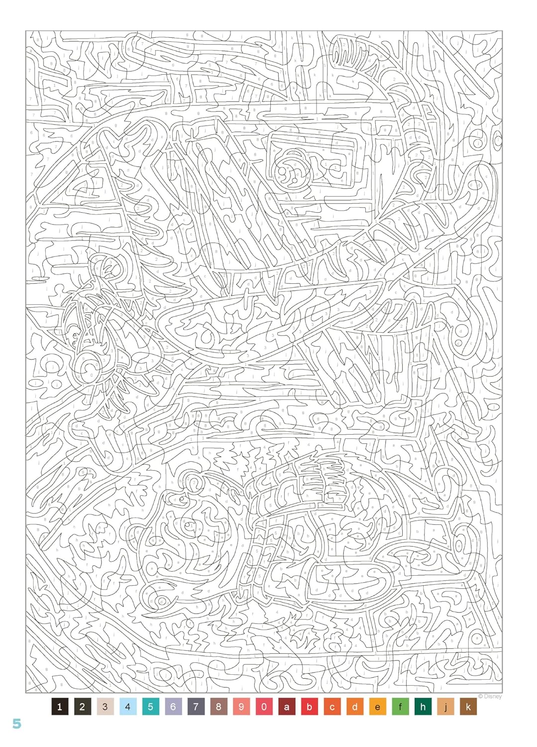 Coloriages mystères Disney - Les Grands classiques Tome 10