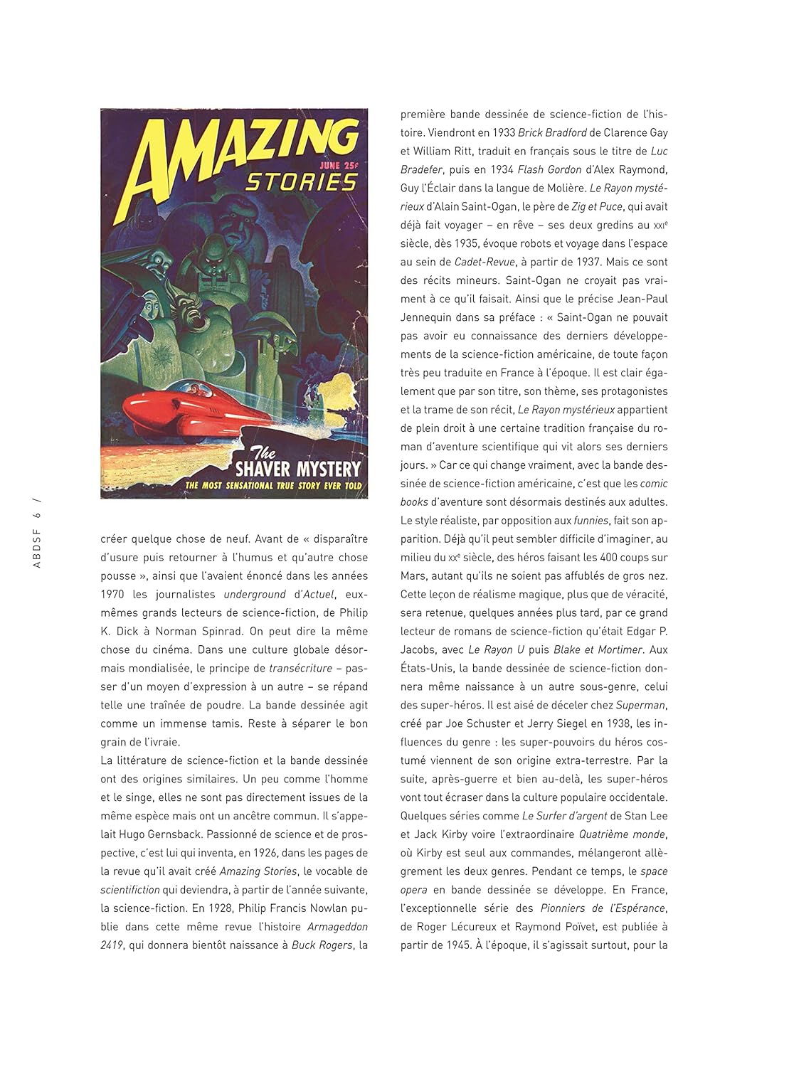 ANTHOLOGIE DE LA BD DE SCIENCE FICTION