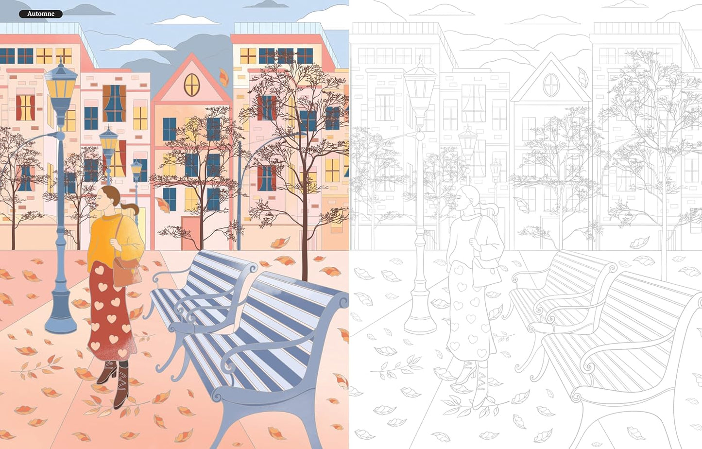 Une année à colorier tout en douceur
