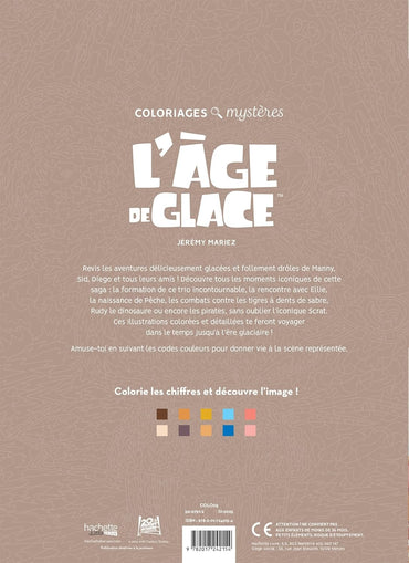 Coloriages mystères - L'Âge de glace