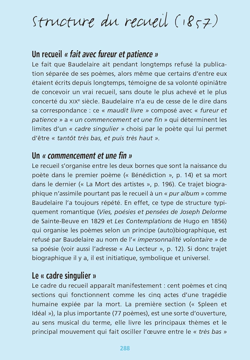 Bibliolycée - Les Fleurs du mal, Charles Baudelaire