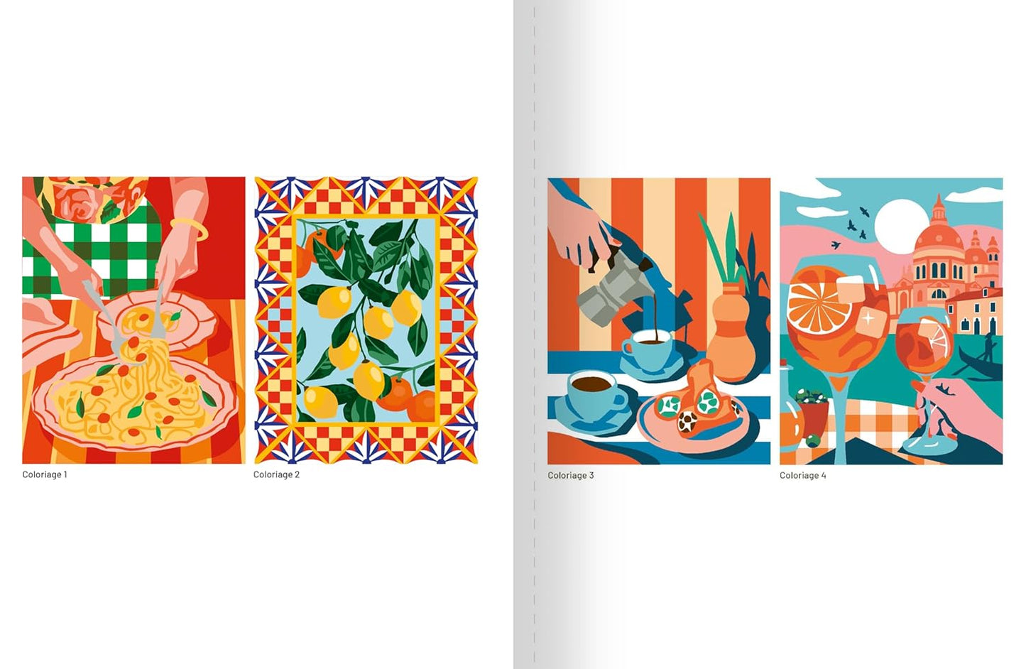 Coloriages au numéro - America