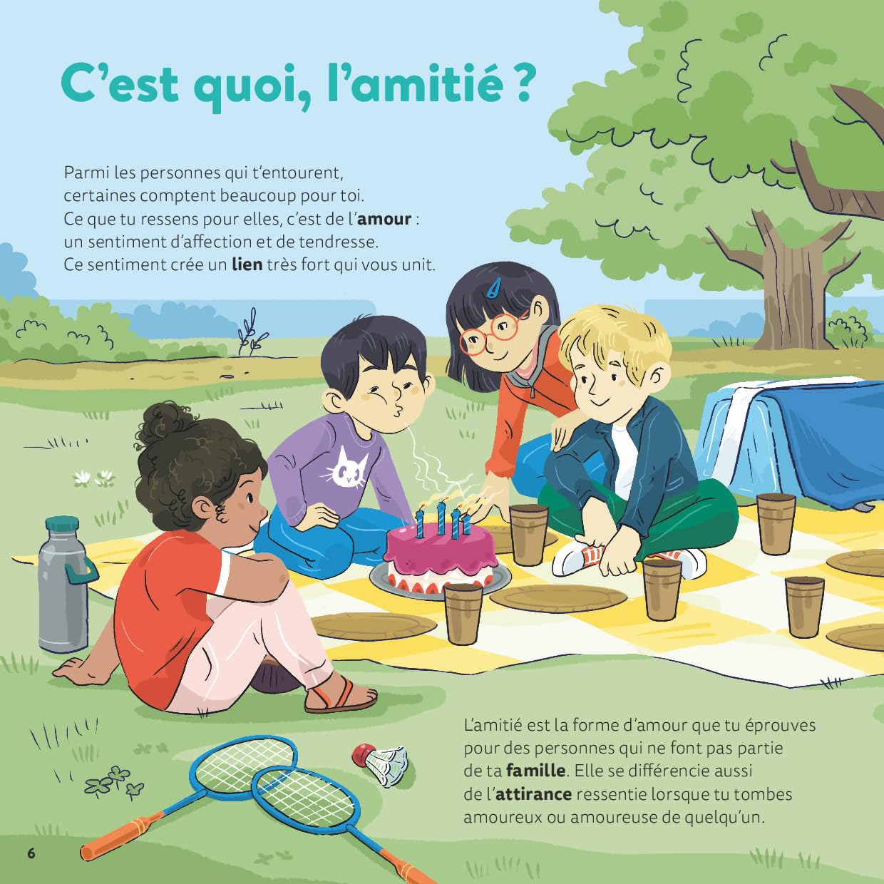 MES P'TITES QUESTIONS - L'Amitié - Dès 7 ans