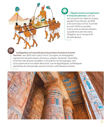TOPIC - L'Égypte ancienne en questions - Dès 7 ans