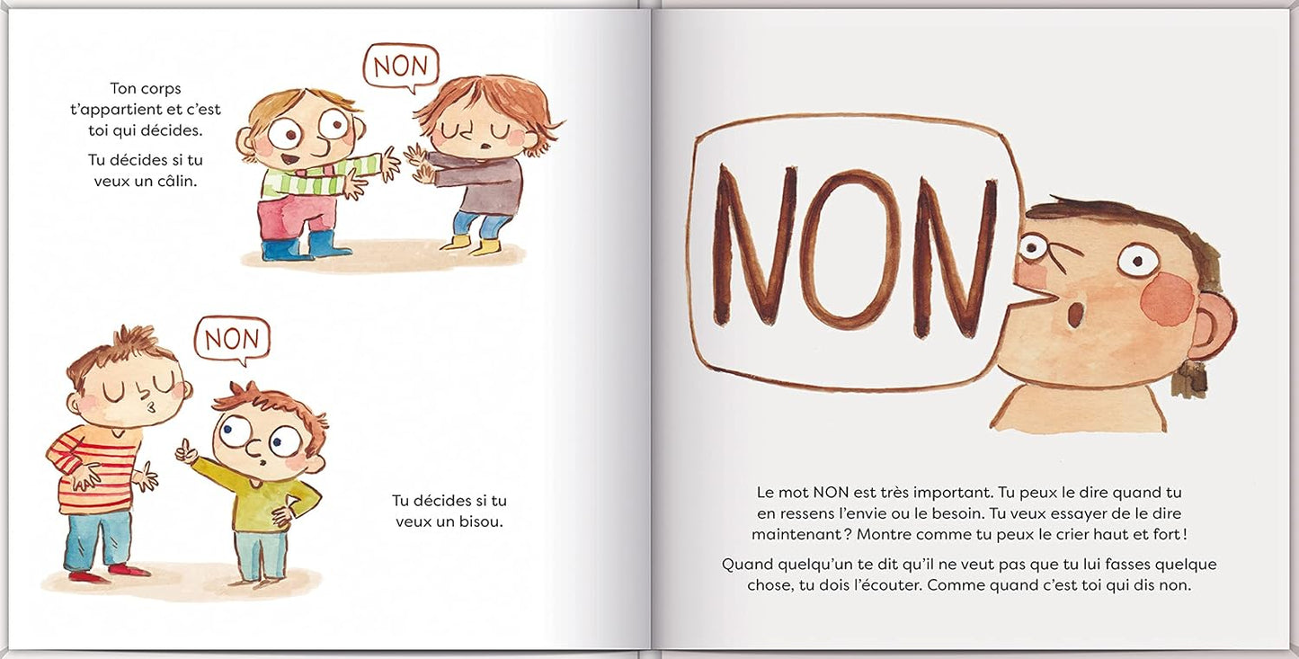 Ton corps t'appartient ! - Premières notions d'intimité et de consentement - Album 6-8 ans
