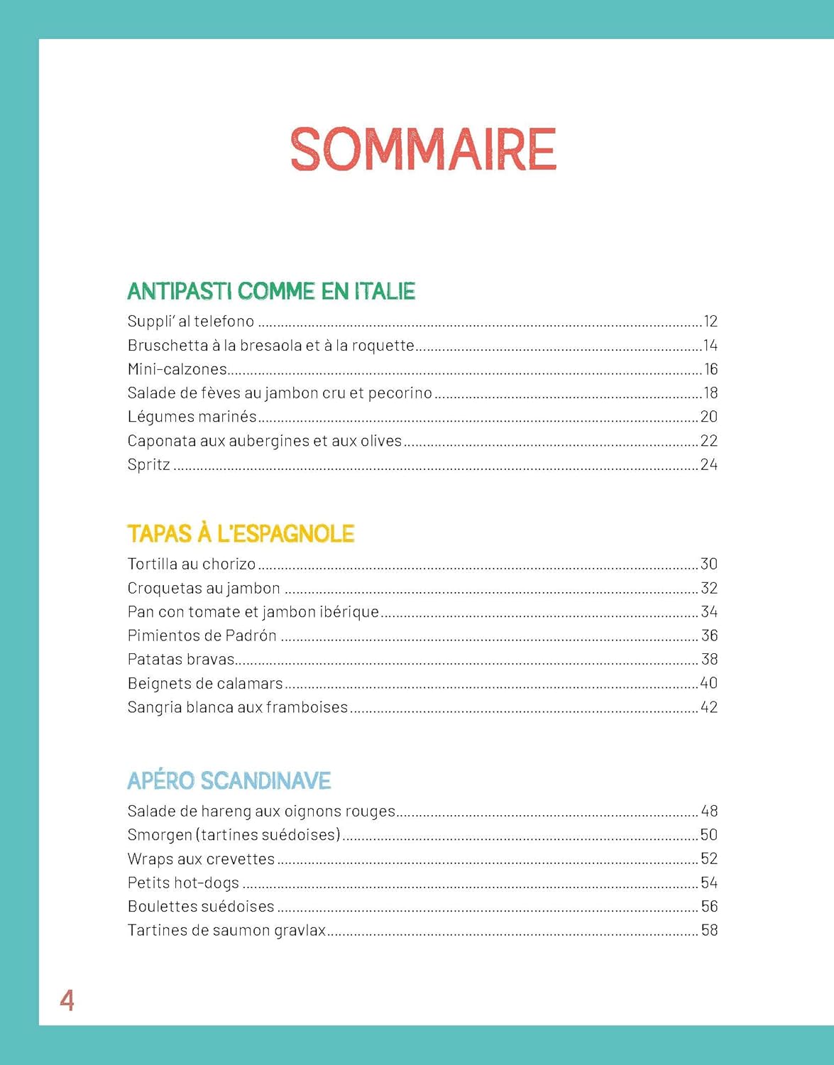 Apéros du monde