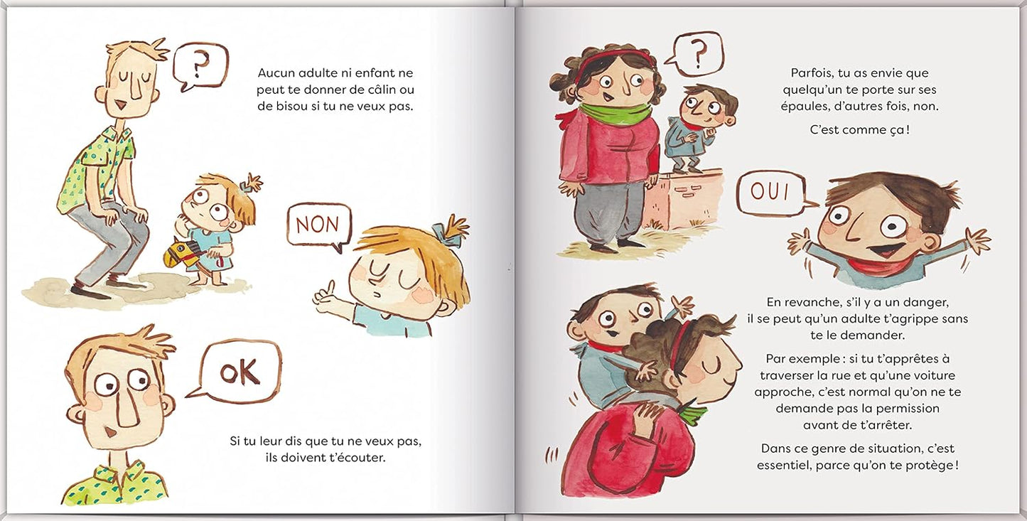 Ton corps t'appartient ! - Premières notions d'intimité et de consentement - Album 6-8 ans