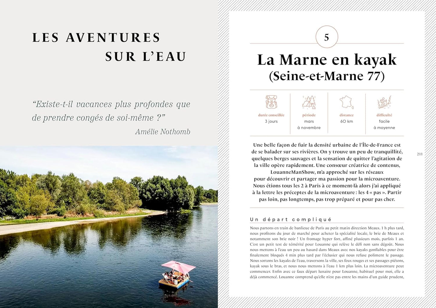 L'appel de la nature, Le manuel de la micro aventure