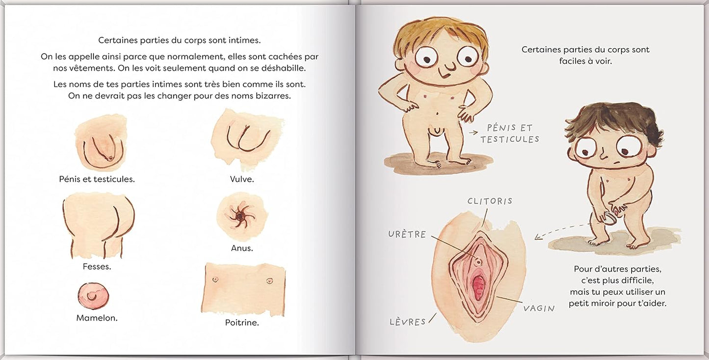 Ton corps t'appartient ! - Premières notions d'intimité et de consentement - Album 6-8 ans