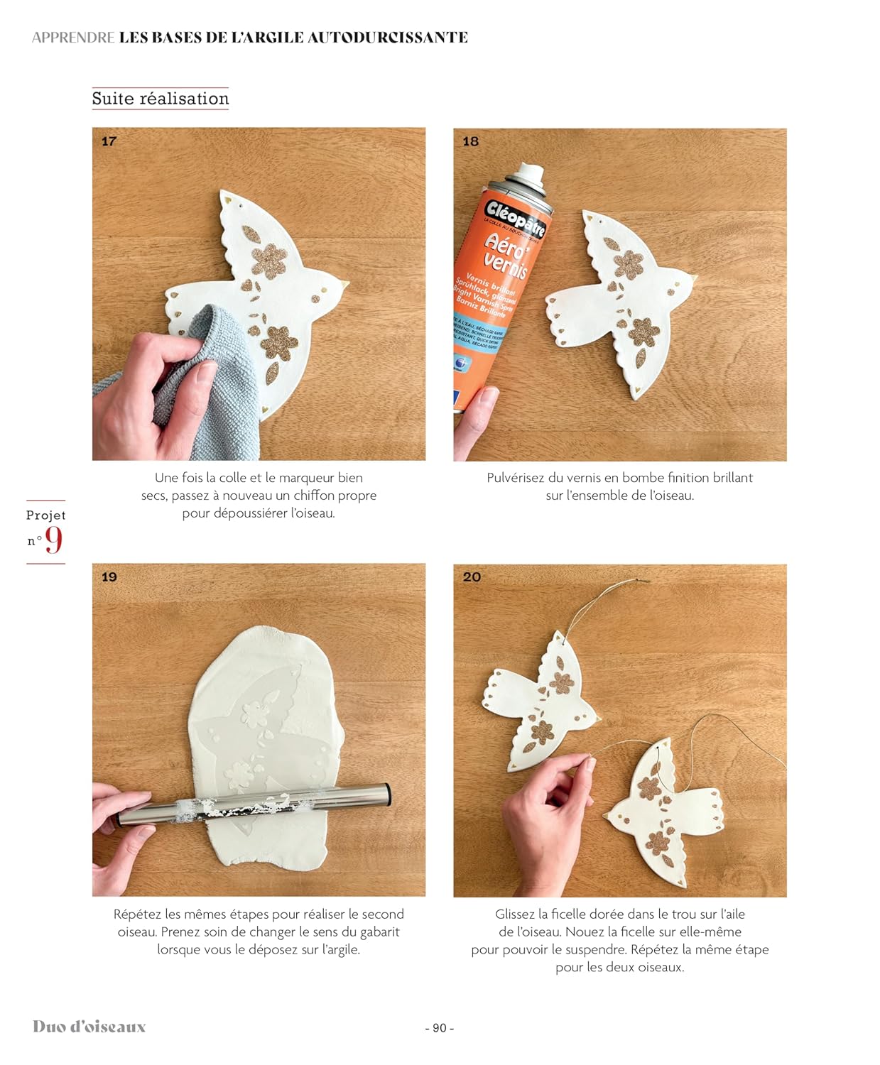 Apprendre les bases de l'argile autodurcissante en 10 leçons