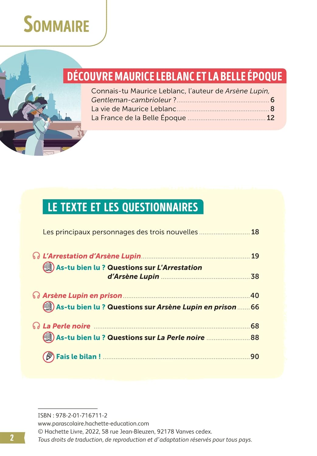 Bibliocollège - Arsène Lupin "Gentleman cambrioleur", Maurice Leblanc