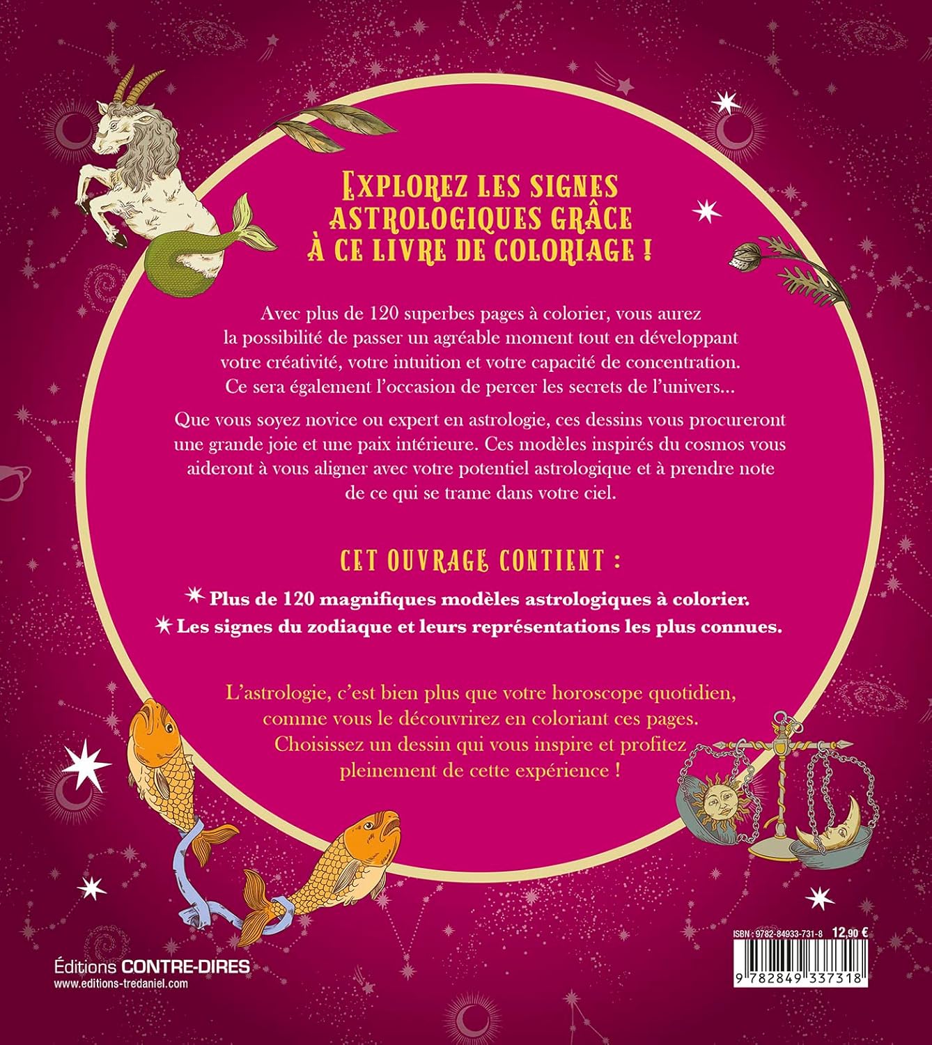 Astrologie - Livre de coloriage