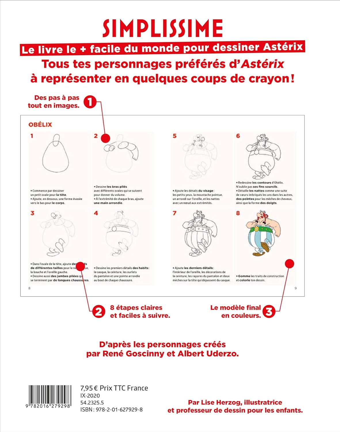 Simplissime le livre le plus facile du monde pour dessiner Astérix