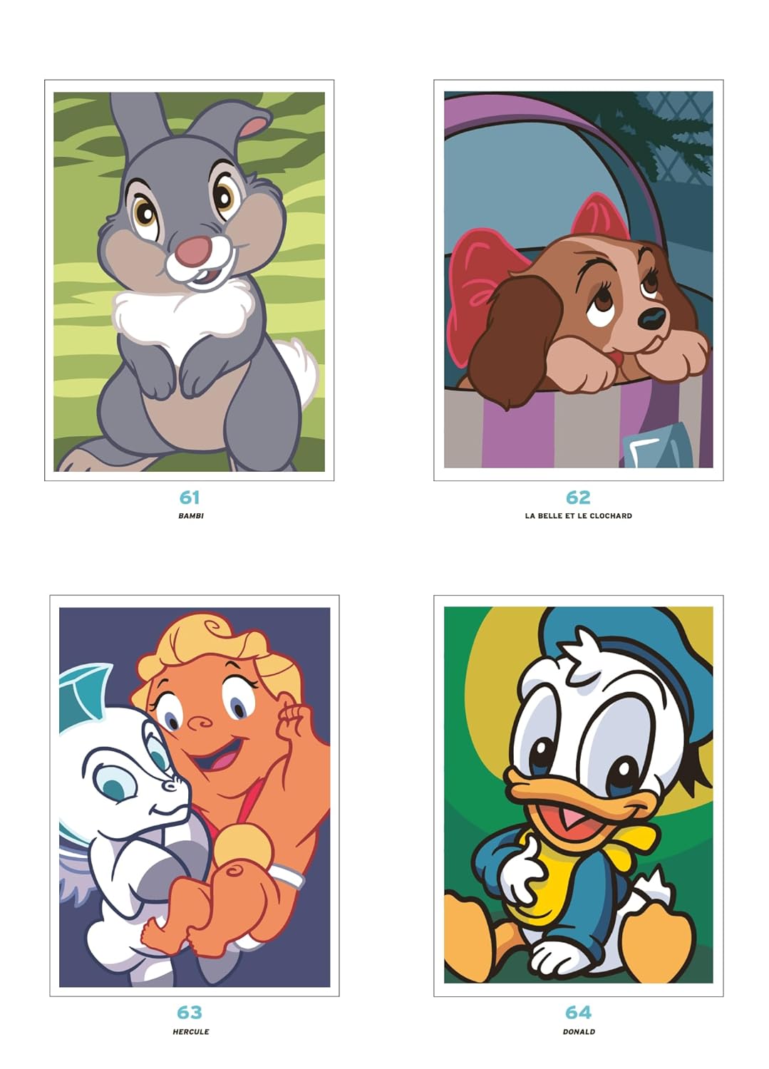 Coloriages mystères Disney Babies