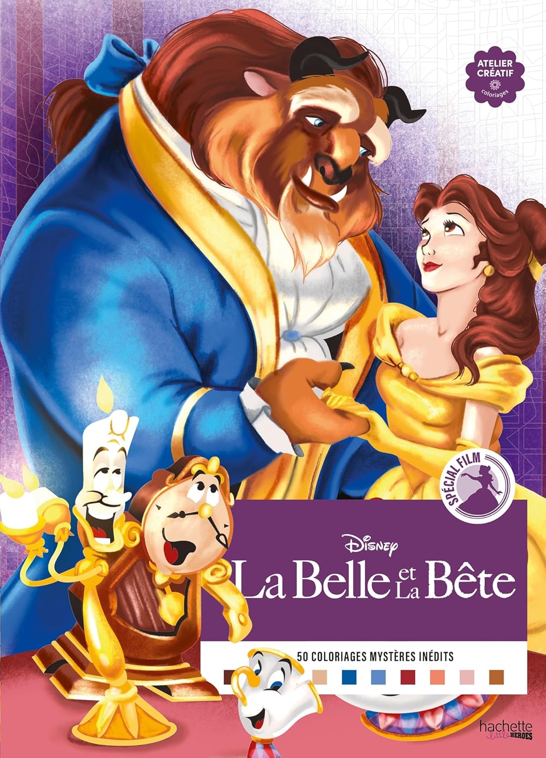 Coloriages mystères Spécial film - La Belle et la Bête