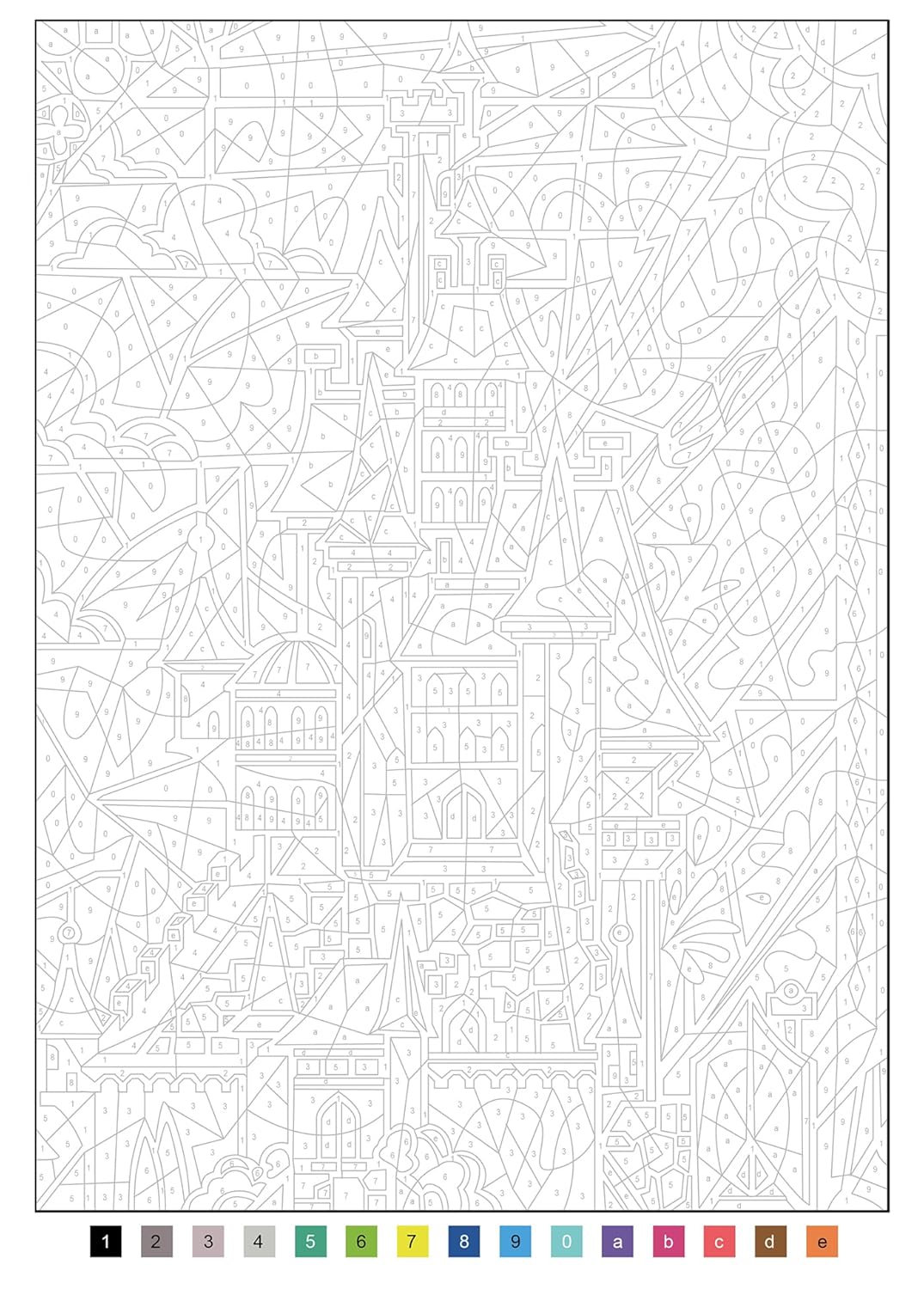 Coloriages mystères Spécial film - La Belle et la Bête