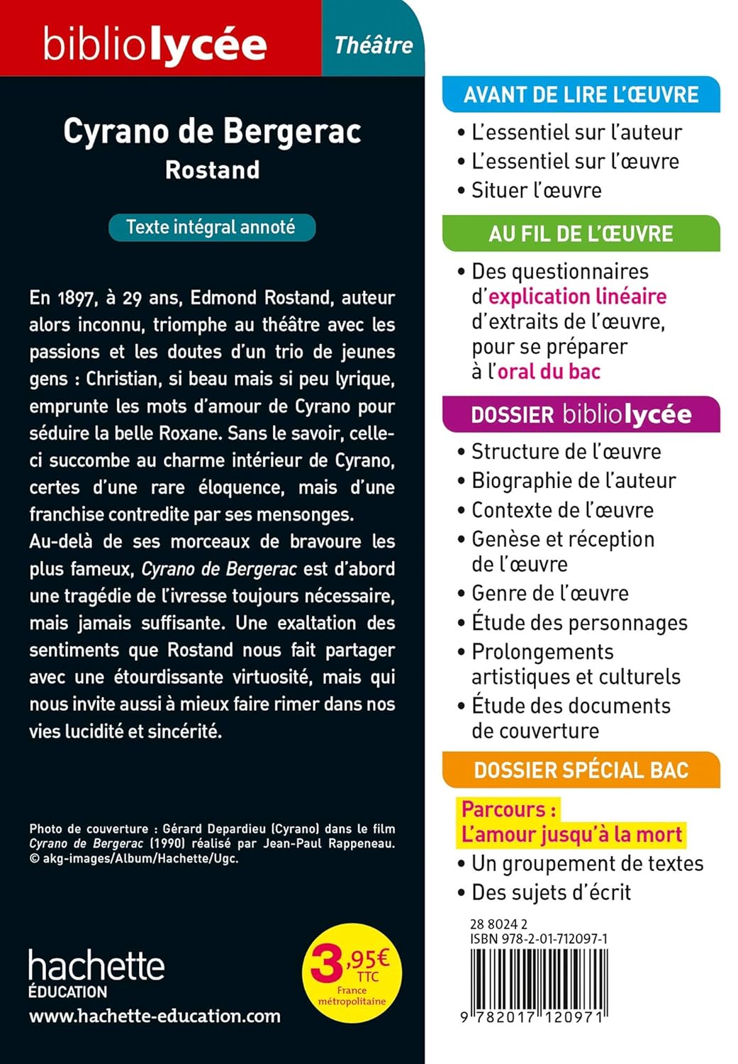 Bibliolycée - Cyrano de Bergerac, Edmond Rostand