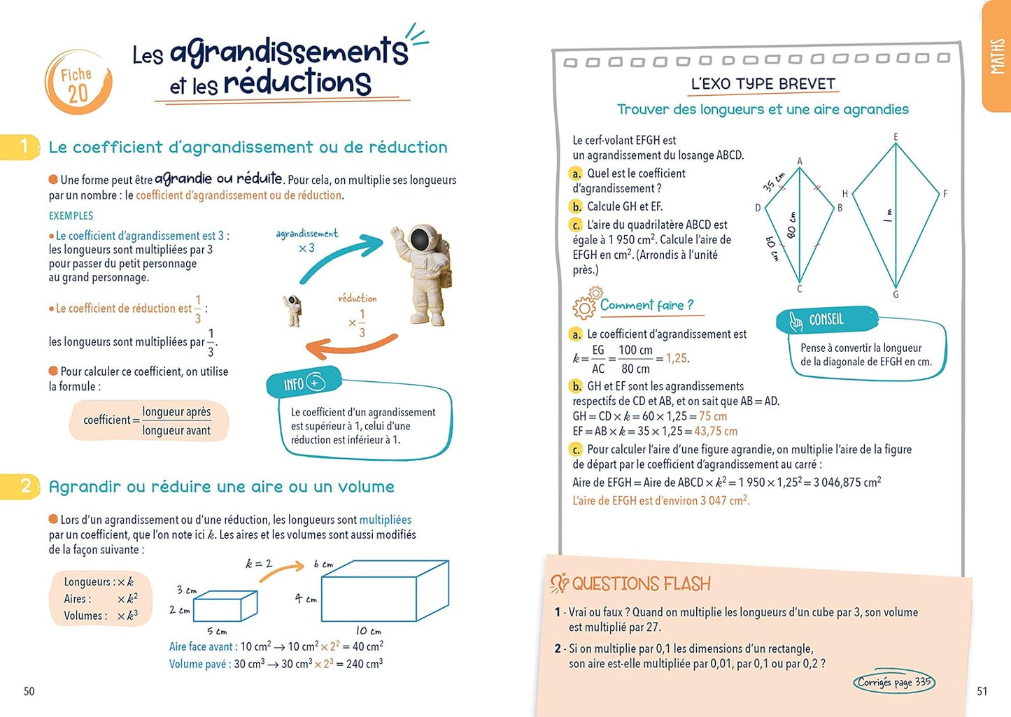 Tout mon brevet 2025 en studyfiches - 3e (toutes les matières)