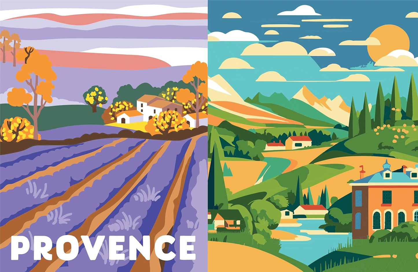 Week-end à la campagne - 40 coloriages mystère