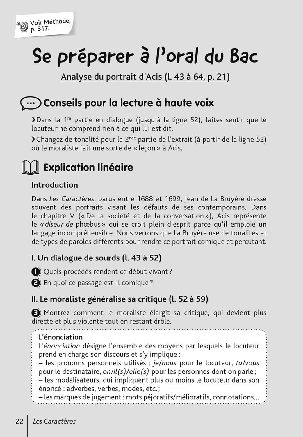 BiblioLycée - Les Caractères, La Bruyère - BAC 2025