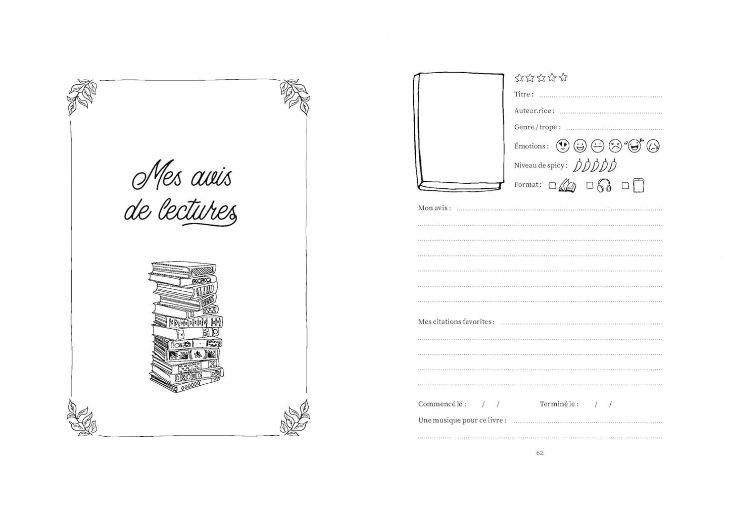 Carnet de lecture - Collector