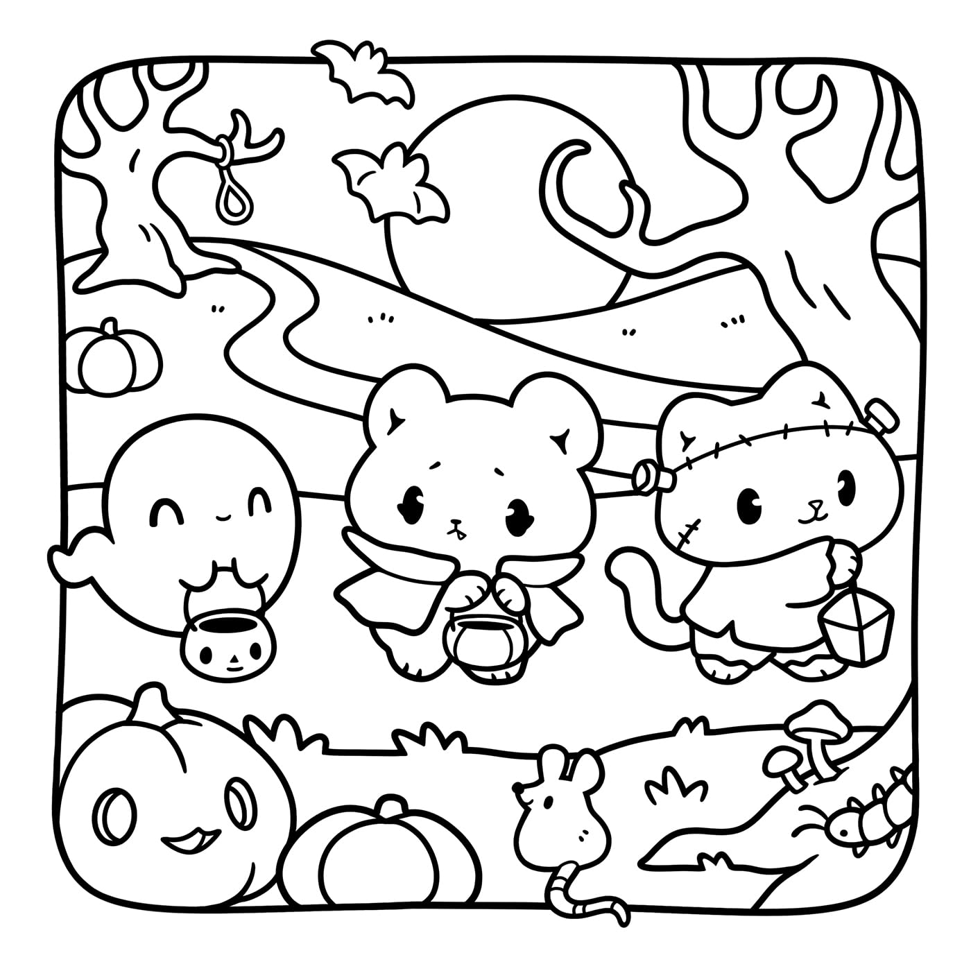 Cozy colo - Automne spooky