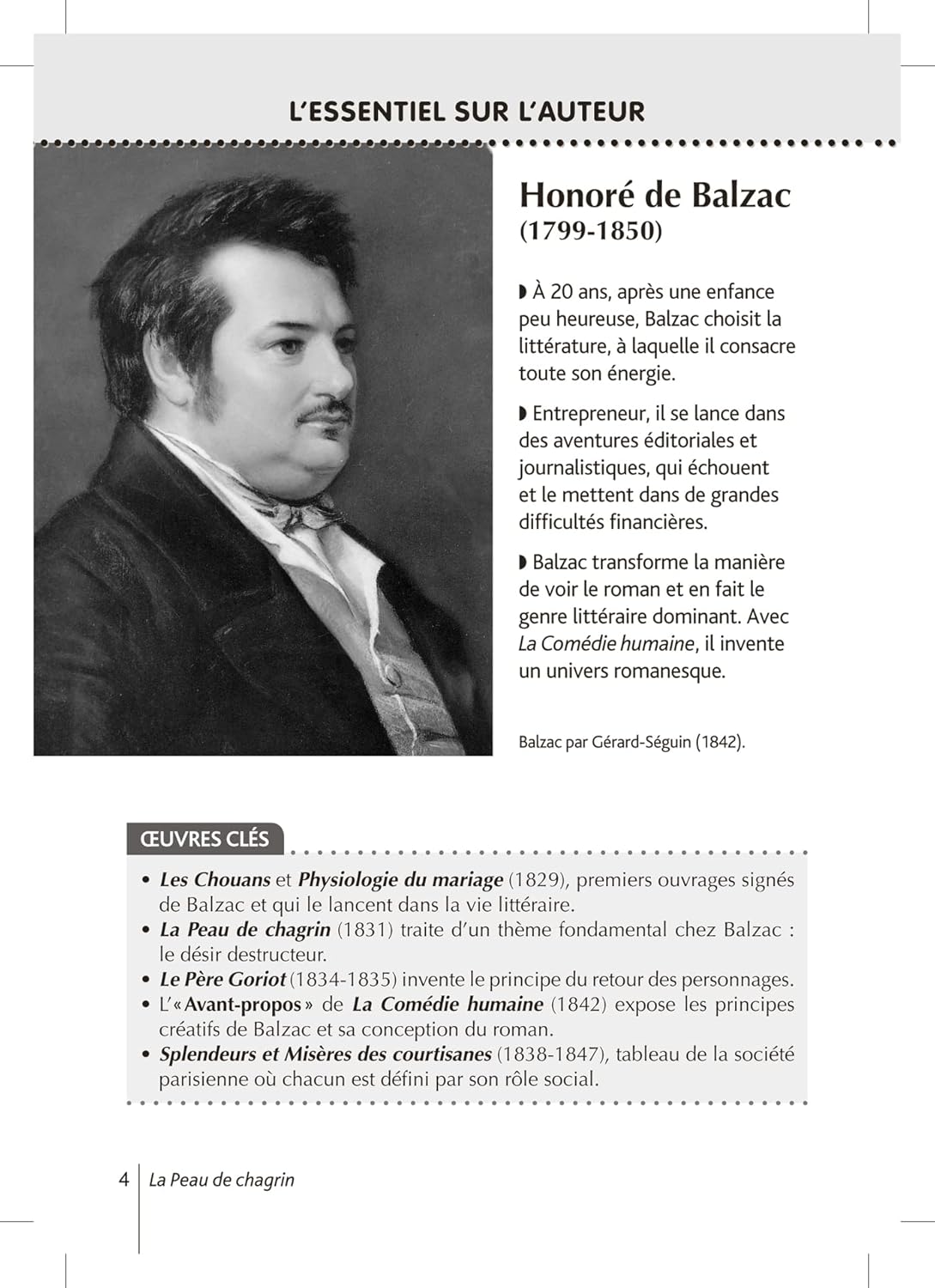 BiblioLycée - La Peau de chagrin, Balzac (BAC 1re générale) - BAC 2026