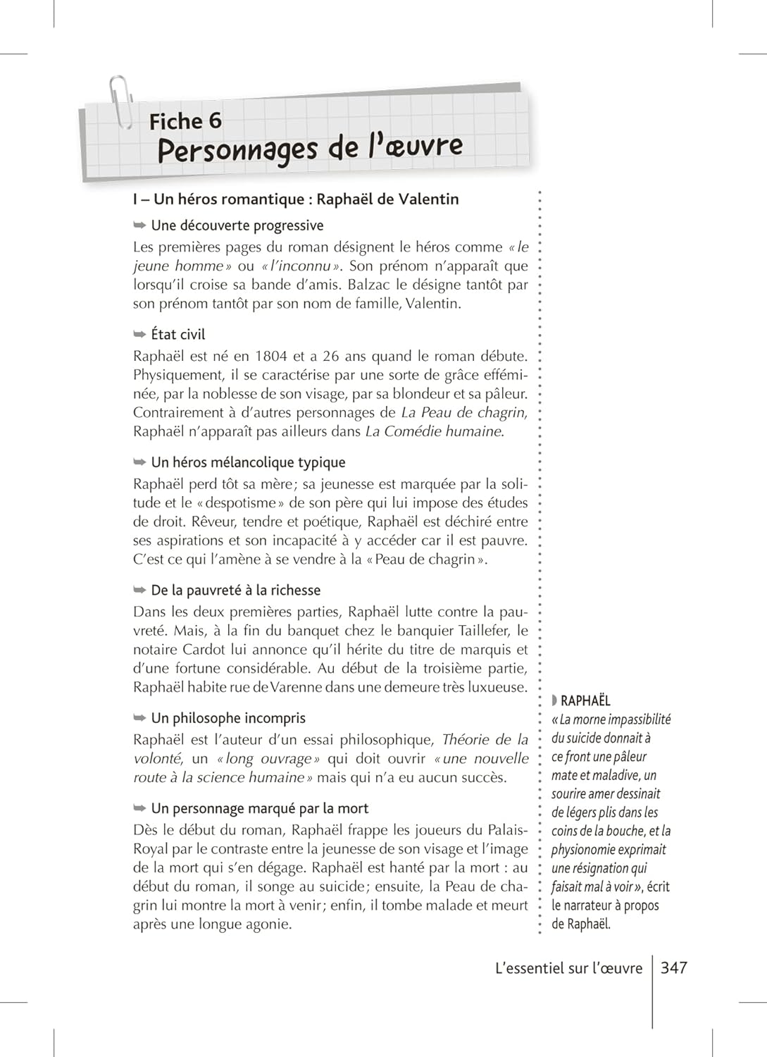 BiblioLycée - La Peau de chagrin, Balzac (BAC 1re générale) - BAC 2026
