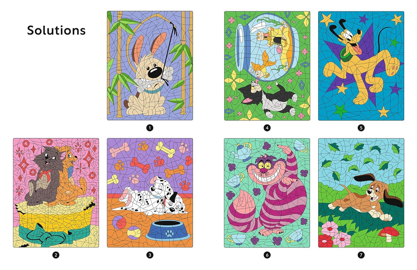 DISNEY - Mes Coloriages Magiques Mystères - Spécial chiens et chats