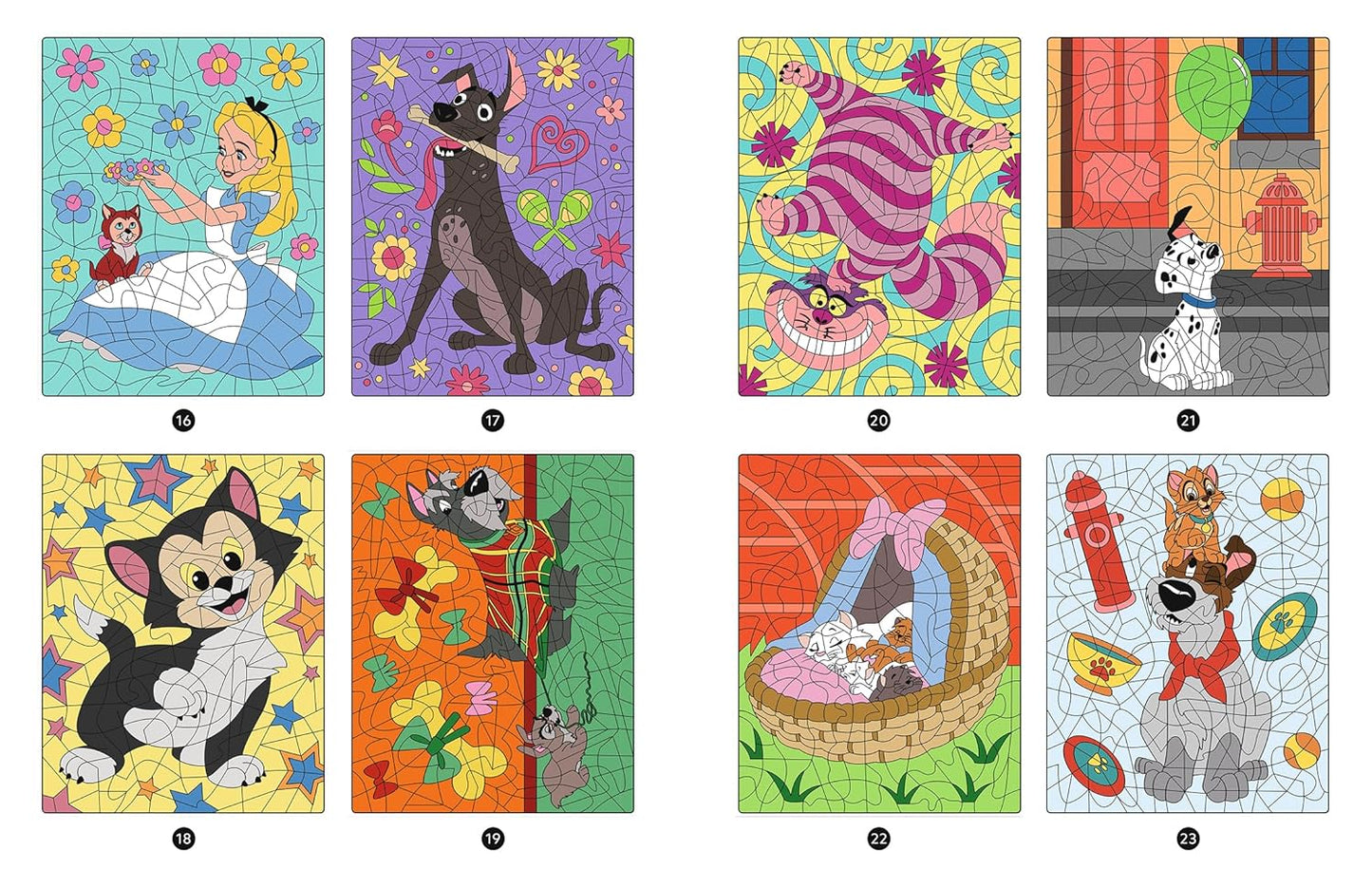 DISNEY - Mes Coloriages Magiques Mystères - Spécial chiens et chats