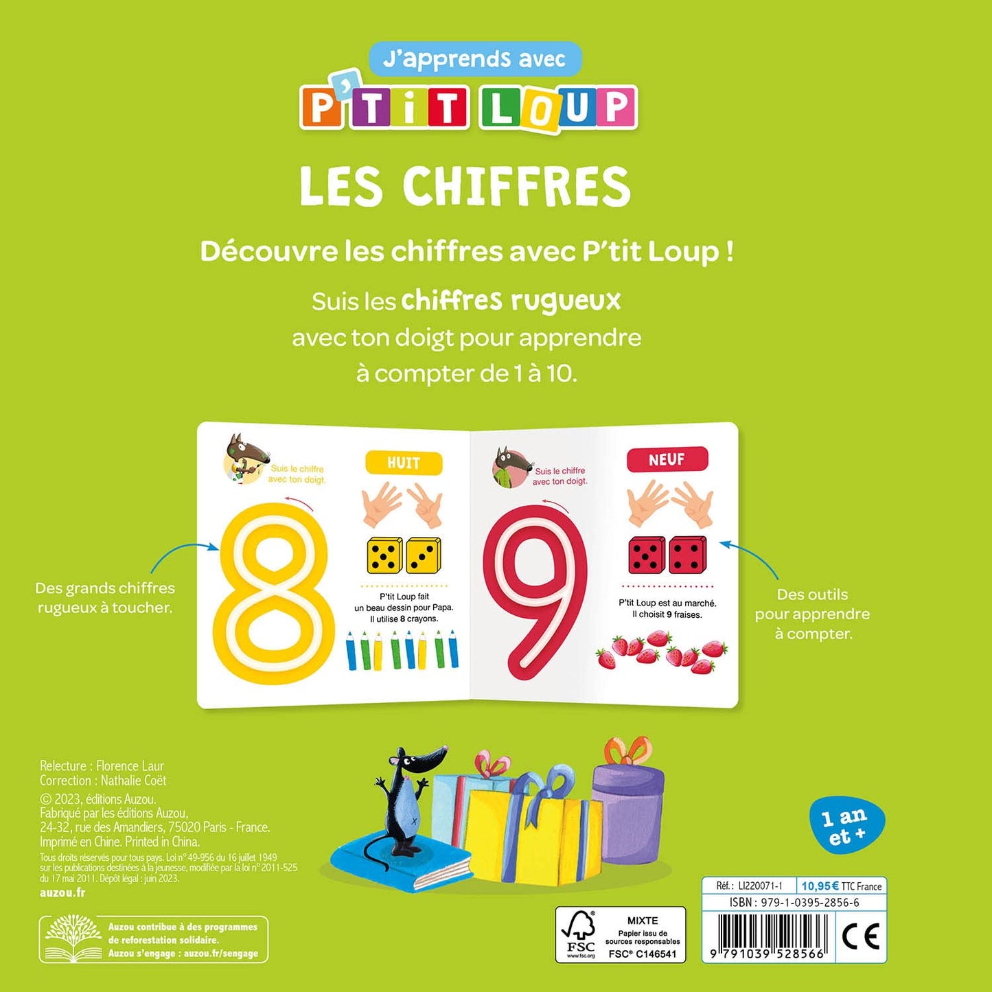 J'APPRENDS AVEC P'TIT LOUP - LES CHIFFRES