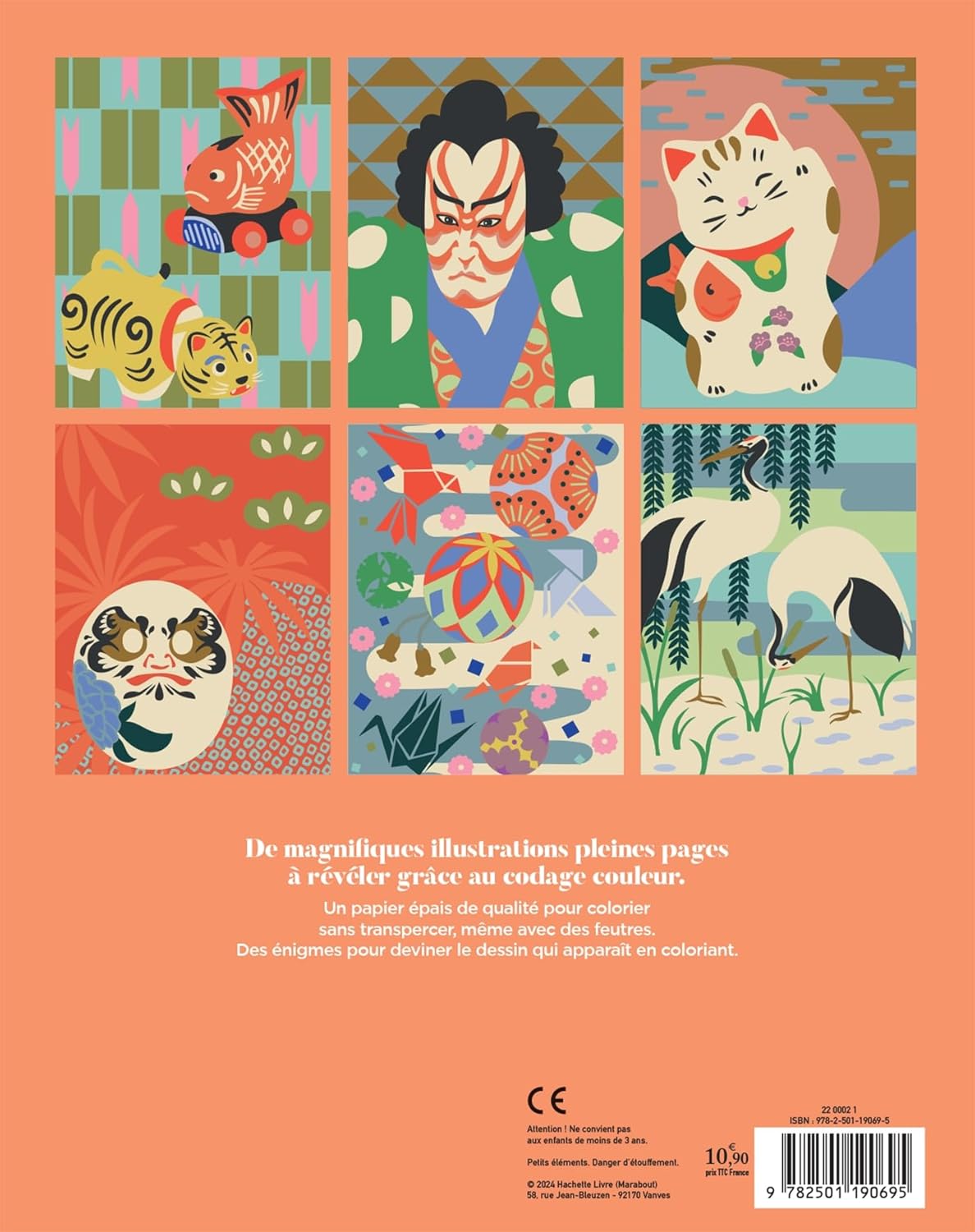 Coloriages mystères - Japon