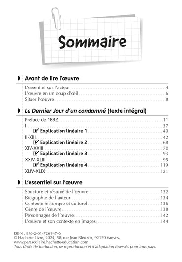 BiblioLycée - Le Dernier jour d'un condamné, Victor Hugo
