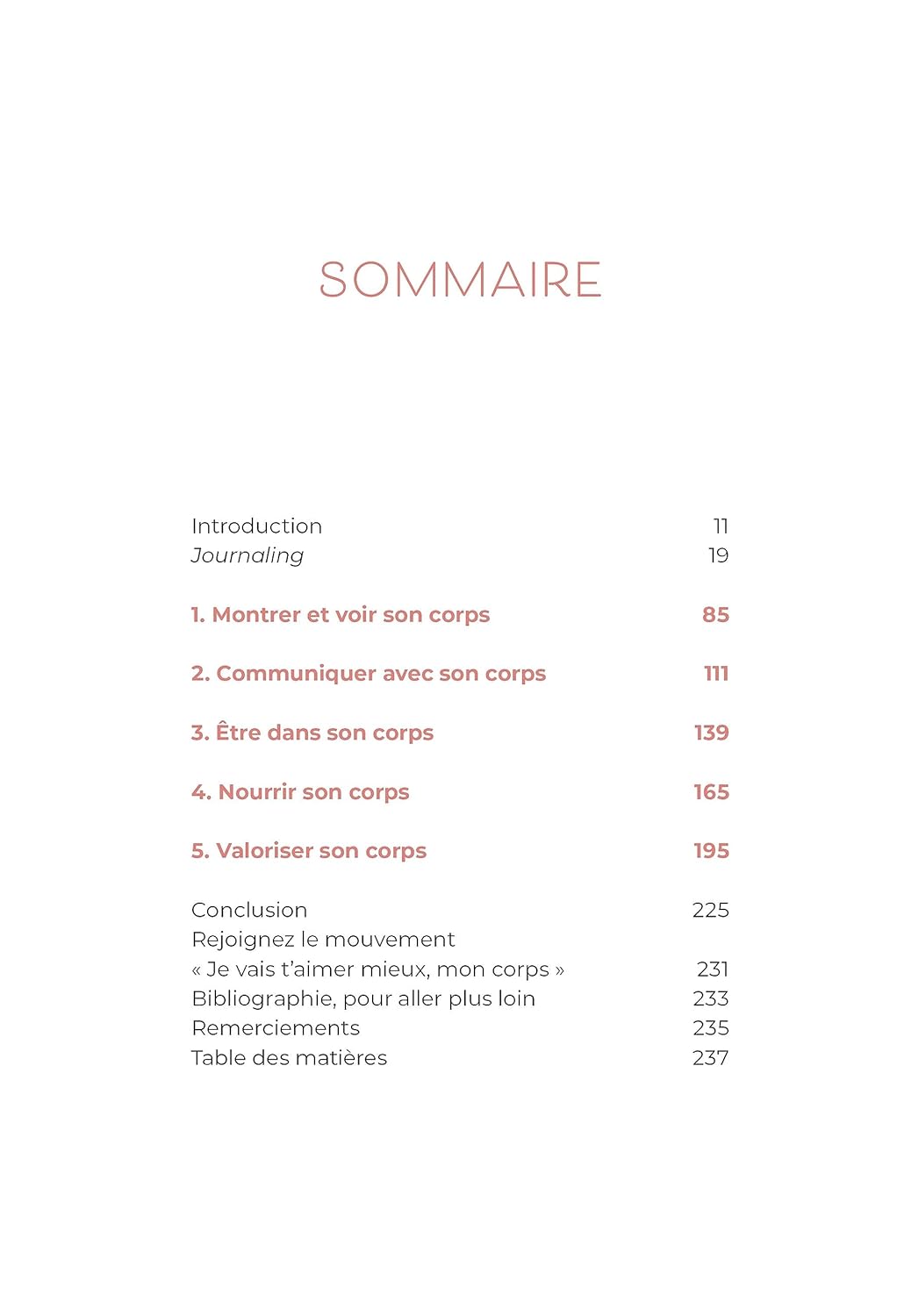 Je vais t'aimer mieux, mon corps