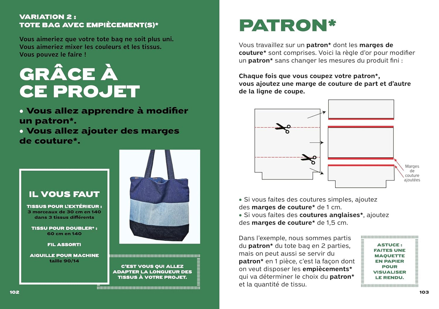 Couture - Le Parcours grands débutants