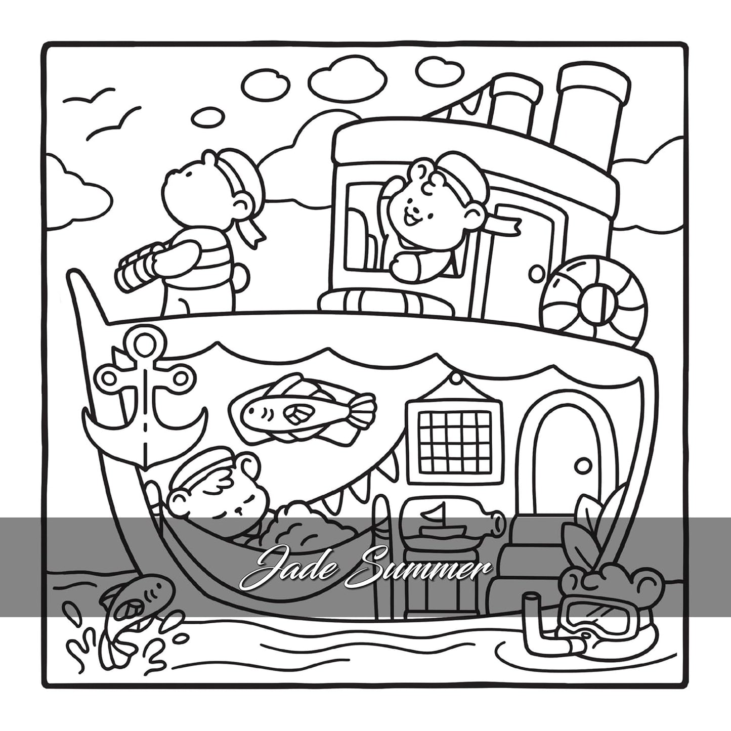 Doux et cosy - Jade Summer - Coloriages chaleureux, mignons et relaxants pour adultes - Cosy colo