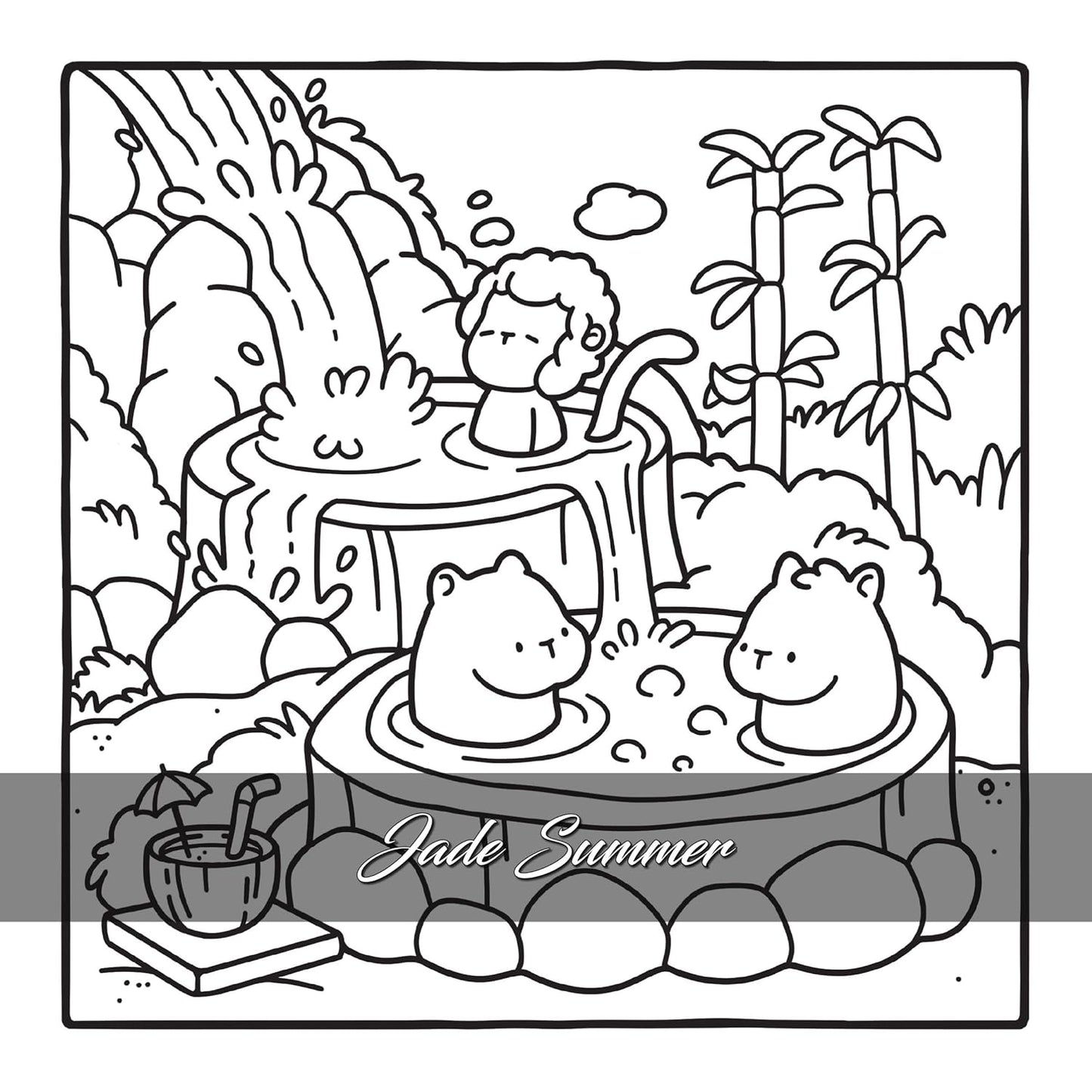 Doux et cosy - Jade Summer - Coloriages chaleureux, mignons et relaxants pour adultes - Cosy colo
