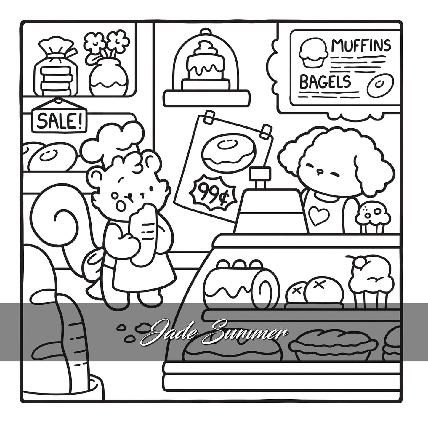 Doux et cosy - Jade Summer - Coloriages chaleureux, mignons et relaxants pour adultes - Cosy colo