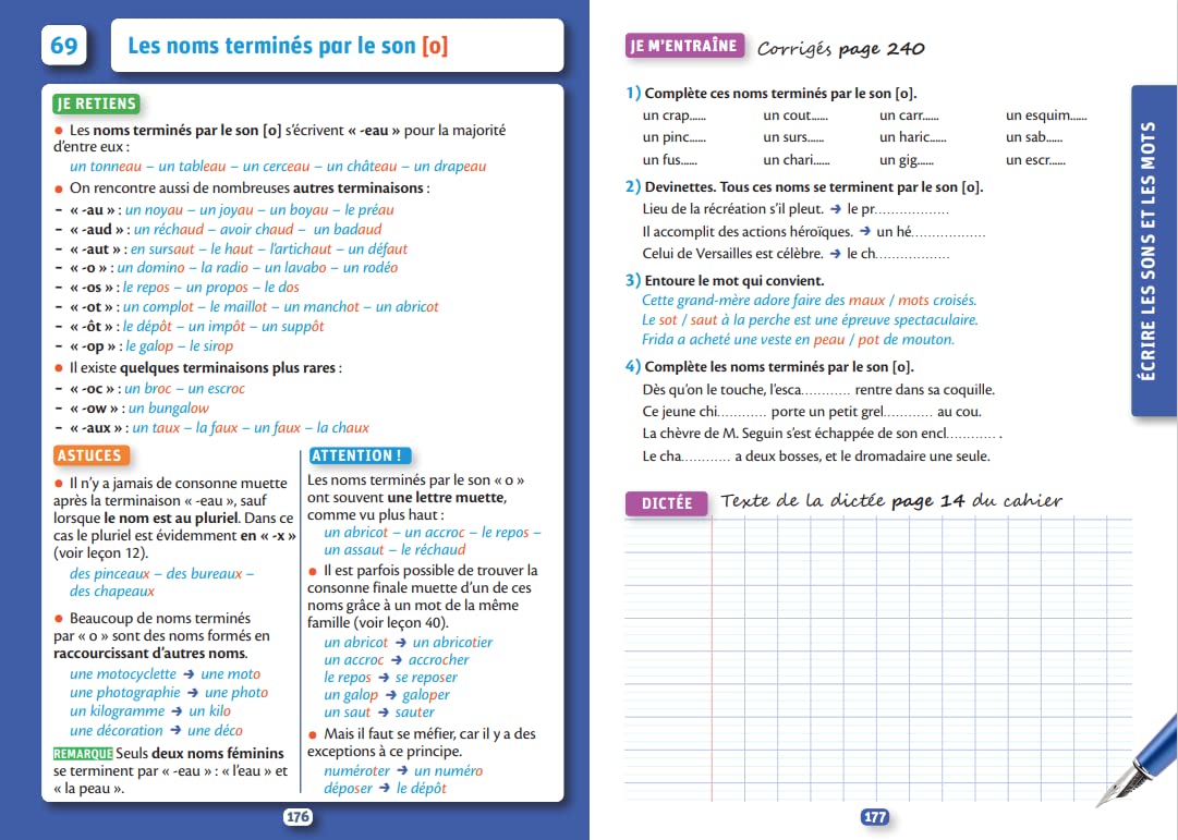 500 dictées et exercices d'orthographe spécial primaire