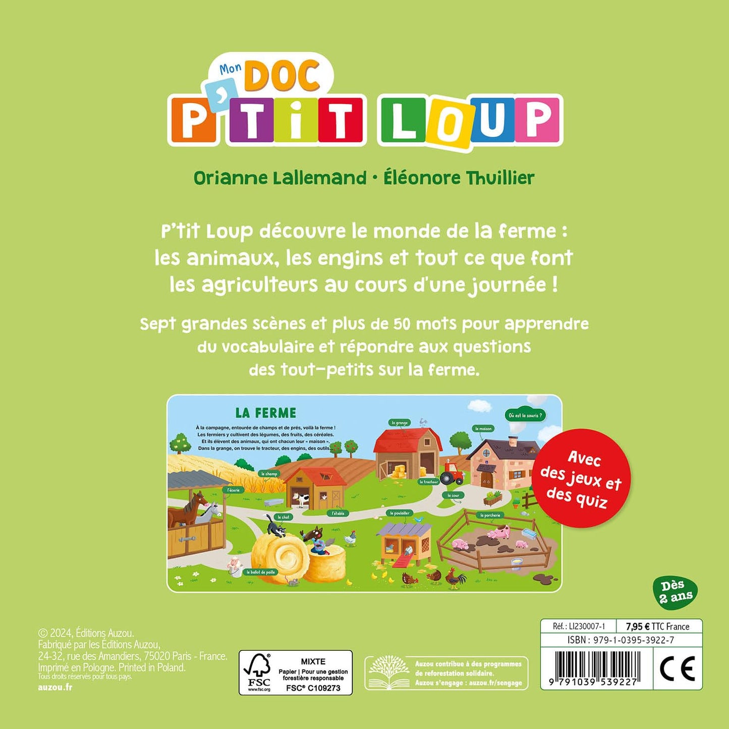 MON DOC P'TIT LOUP - LA FERME